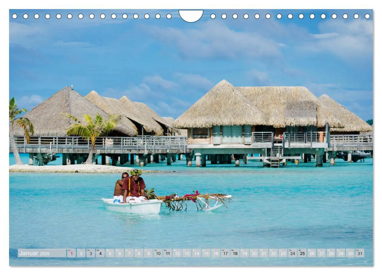 Bild: 9783457788080 | Bora Bora - Strände und Landschaften (Wandkalender 2026 DIN A4...