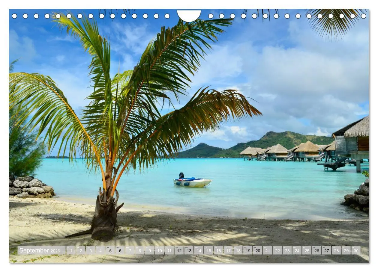 Bild: 9783457788080 | Bora Bora - Strände und Landschaften (Wandkalender 2026 DIN A4...