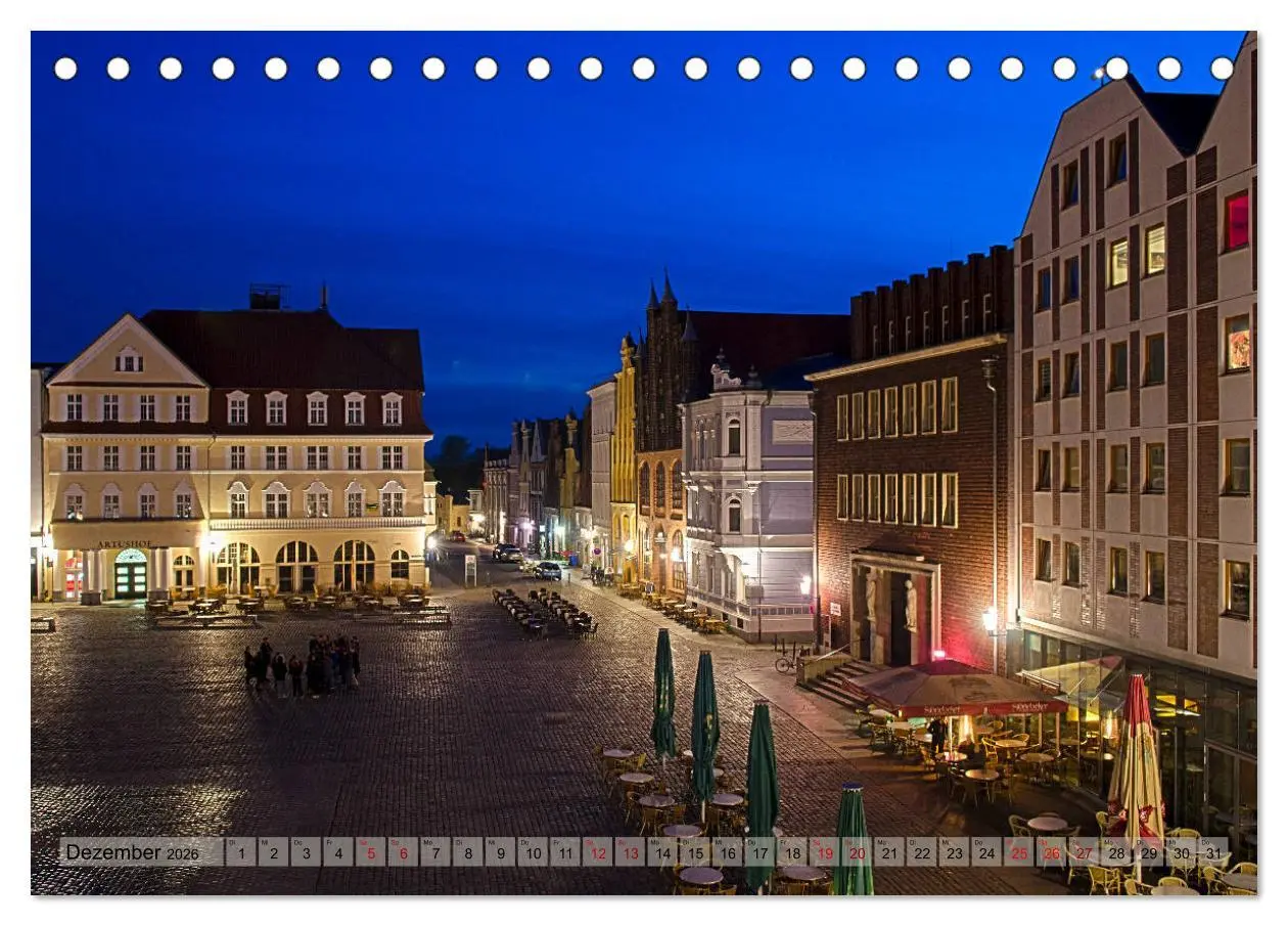 Bild: 9783457858080 | Ein Bummel durch die Hansestadt Stralsund (Tischkalender 2026 DIN...