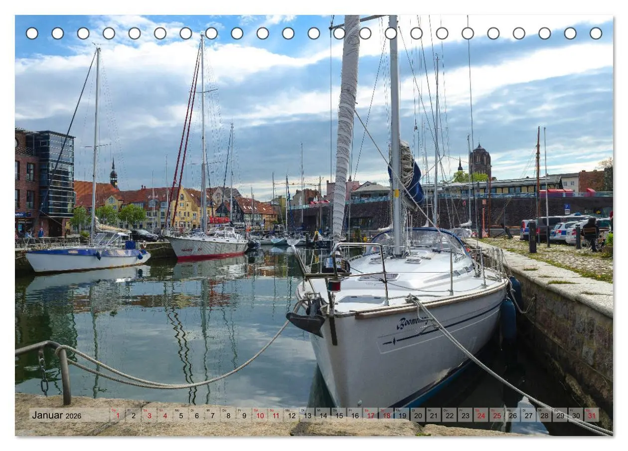 Bild: 9783457858080 | Ein Bummel durch die Hansestadt Stralsund (Tischkalender 2026 DIN...