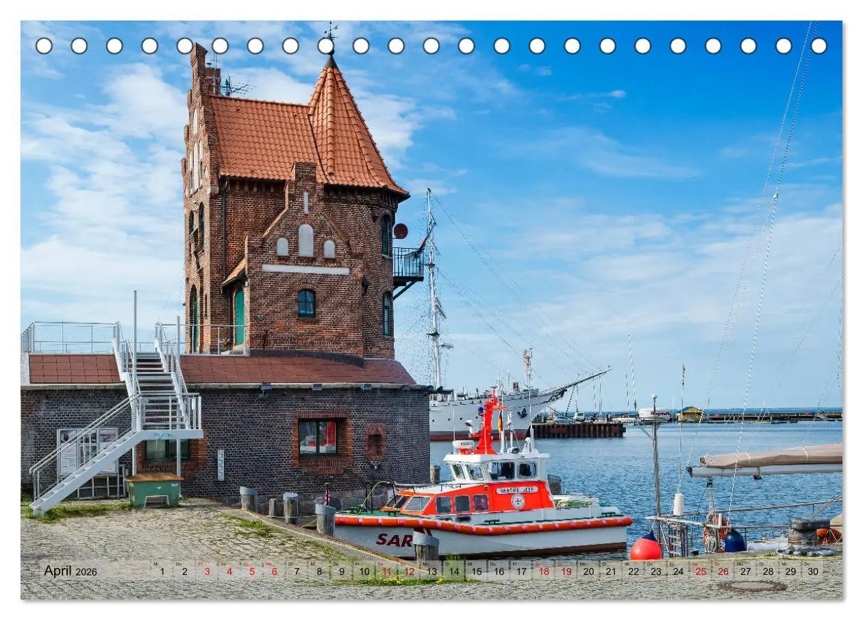 Bild: 9783457858080 | Ein Bummel durch die Hansestadt Stralsund (Tischkalender 2026 DIN...