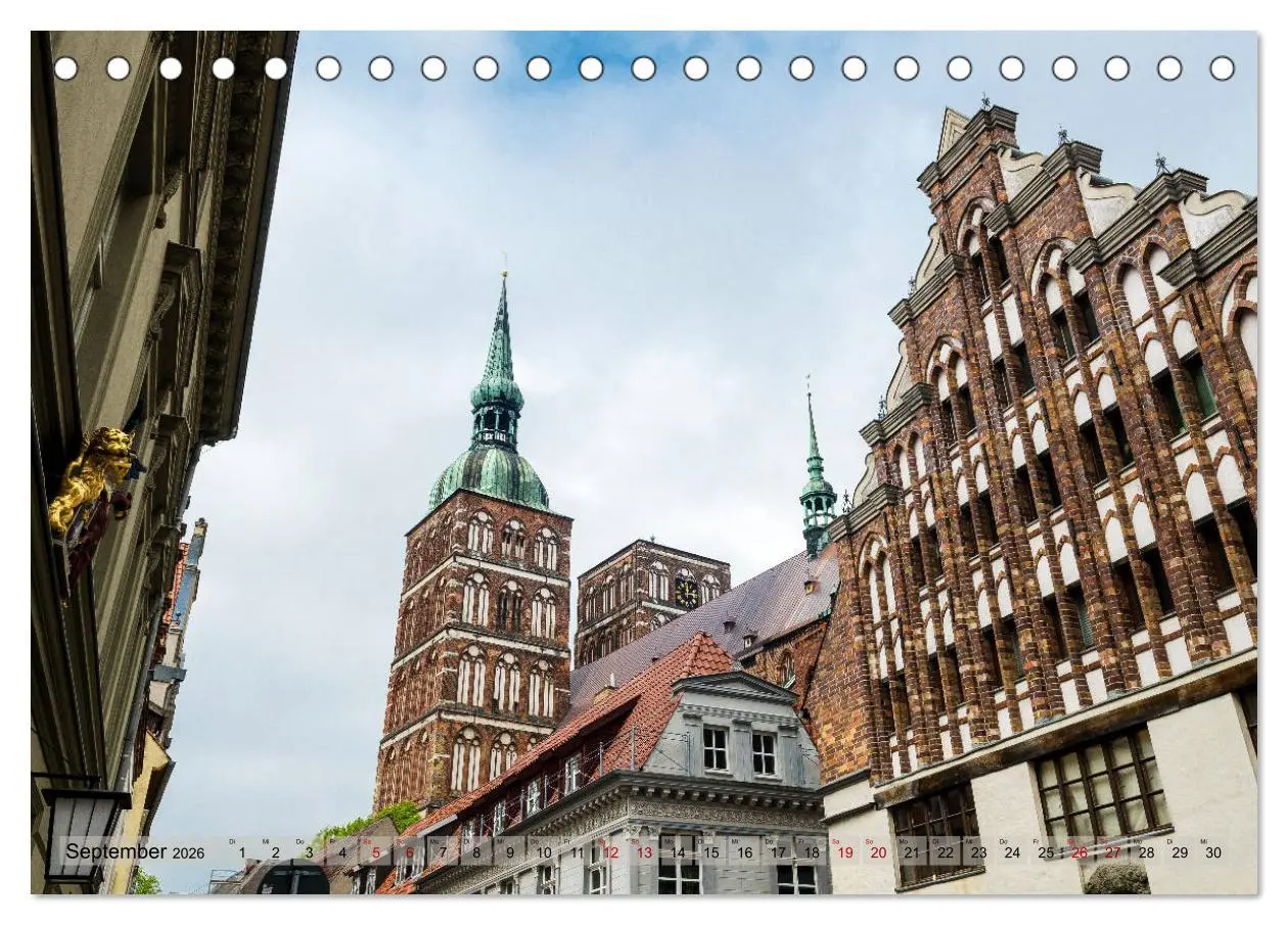Bild: 9783457858080 | Ein Bummel durch die Hansestadt Stralsund (Tischkalender 2026 DIN...