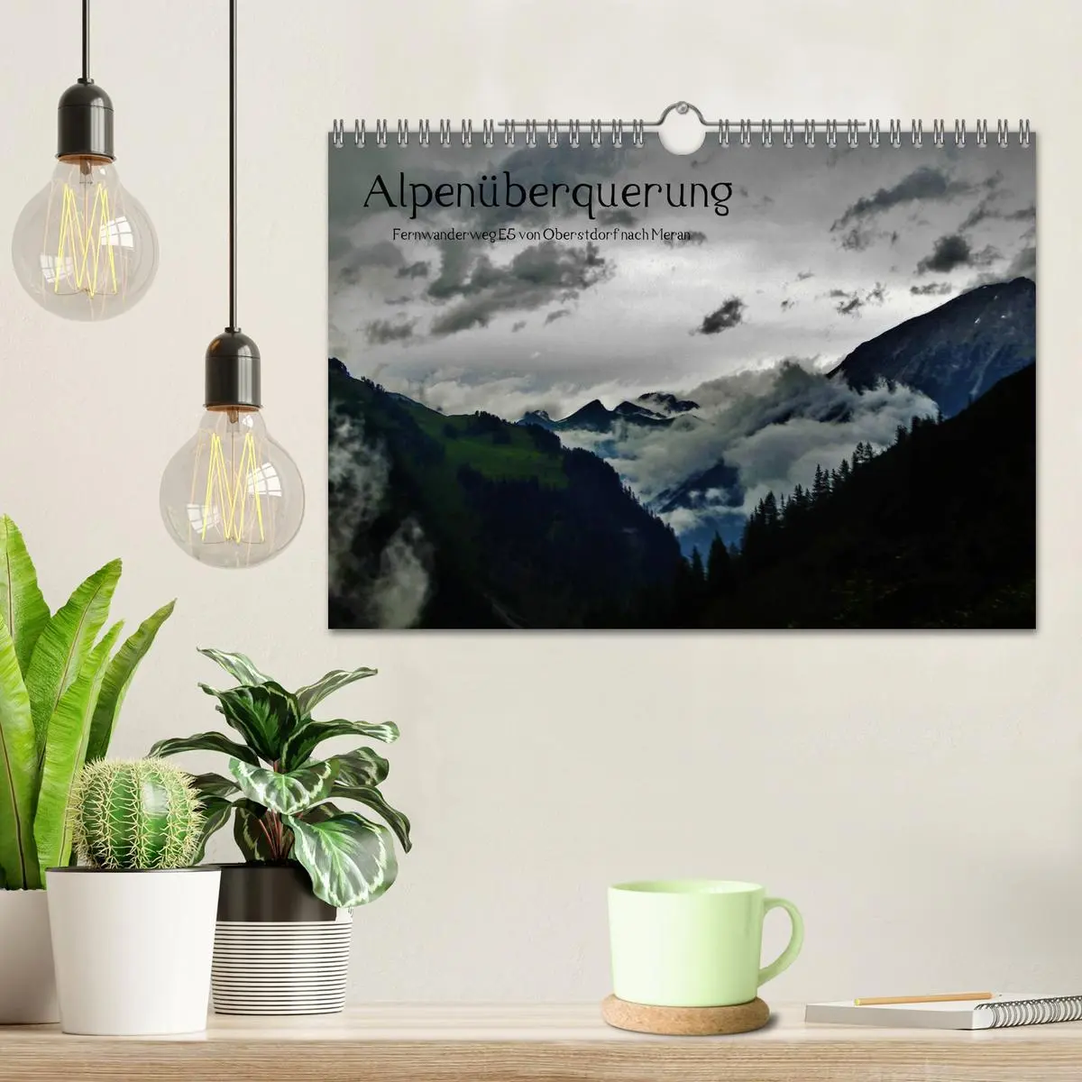 Bild: 9783516188080 | Alpenüberquerung (Wandkalender 2026 DIN A4 quer), CALVENDO...