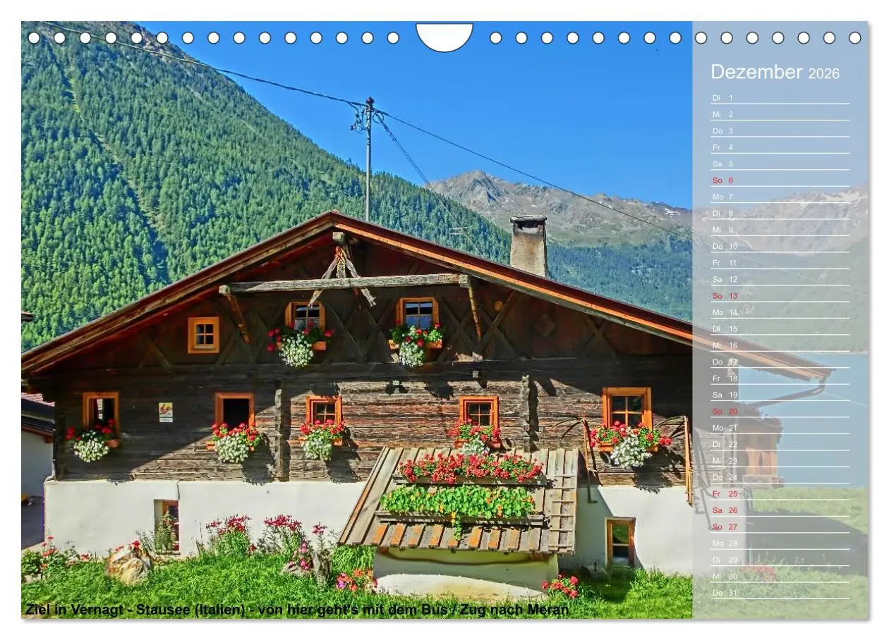Bild: 9783516188080 | Alpenüberquerung (Wandkalender 2026 DIN A4 quer), CALVENDO...
