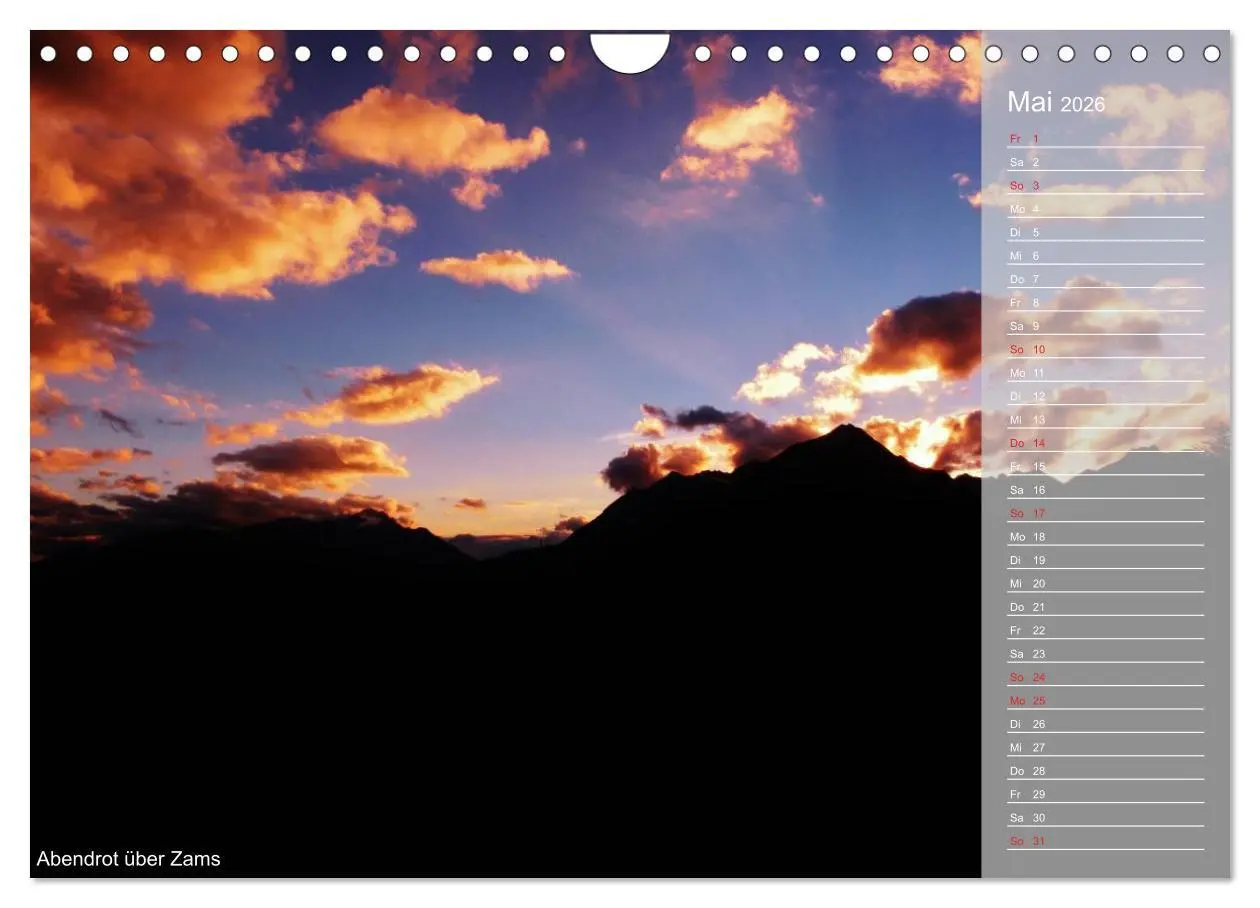 Bild: 9783516188080 | Alpenüberquerung (Wandkalender 2026 DIN A4 quer), CALVENDO...