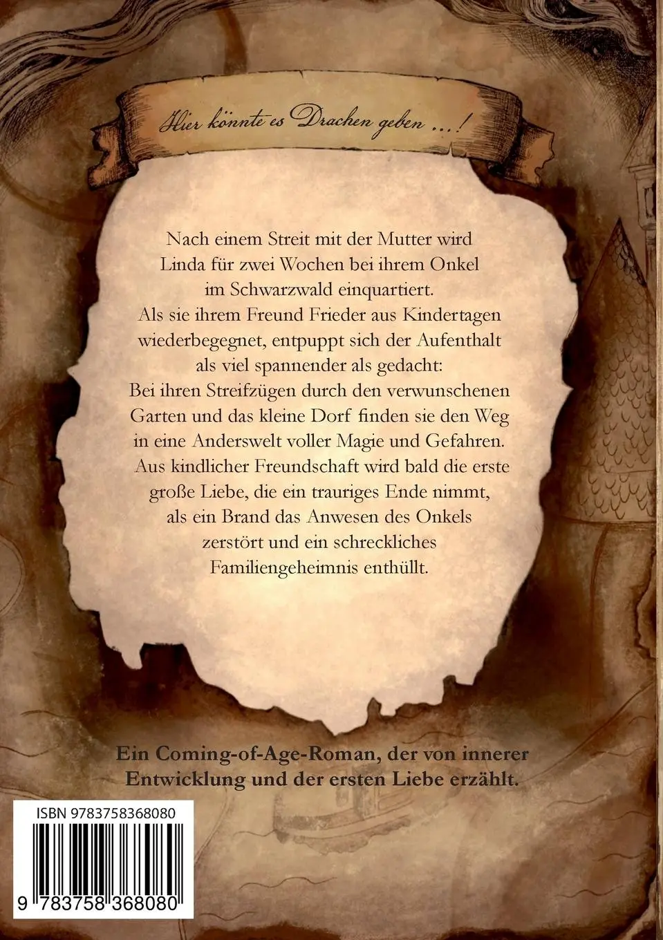 Rückseite: 9783758368080 | Hier könnte es Drachen geben...! | Katrin S. Knopp | Taschenbuch