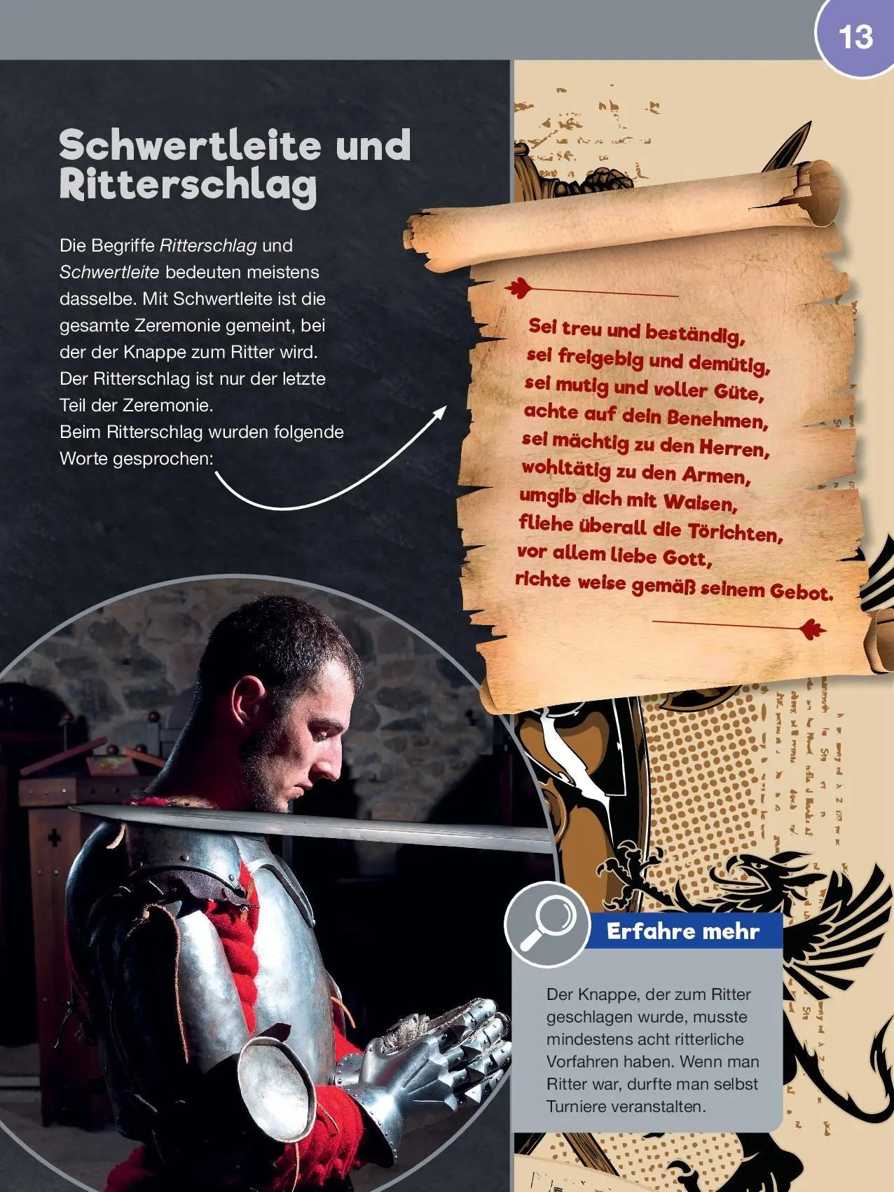 Bild: 9783867408080 | Leselauscher Wissen: Ritter und Burgen | Hans-Jürgen van der Gieth