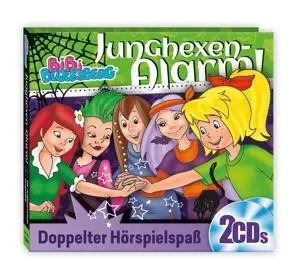 Cover: 4001504128180 | 2er CD-Box-Junghexen Alarm! | Bibi Blocksberg | Audio-CD | Deutsch