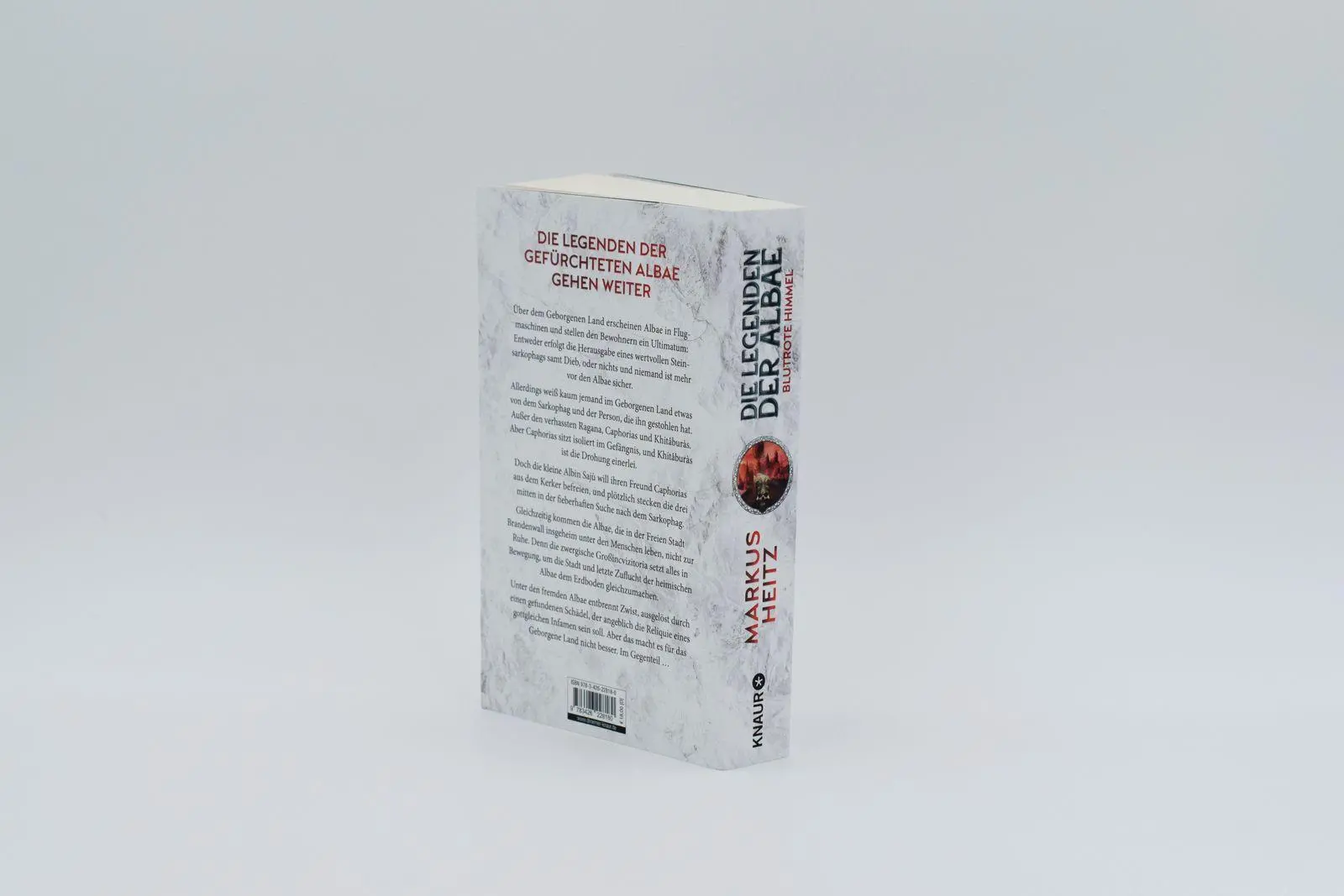 Bild: 9783426228180 | Die Legenden der Albae - Blutrote Himmel | Markus Heitz | Taschenbuch