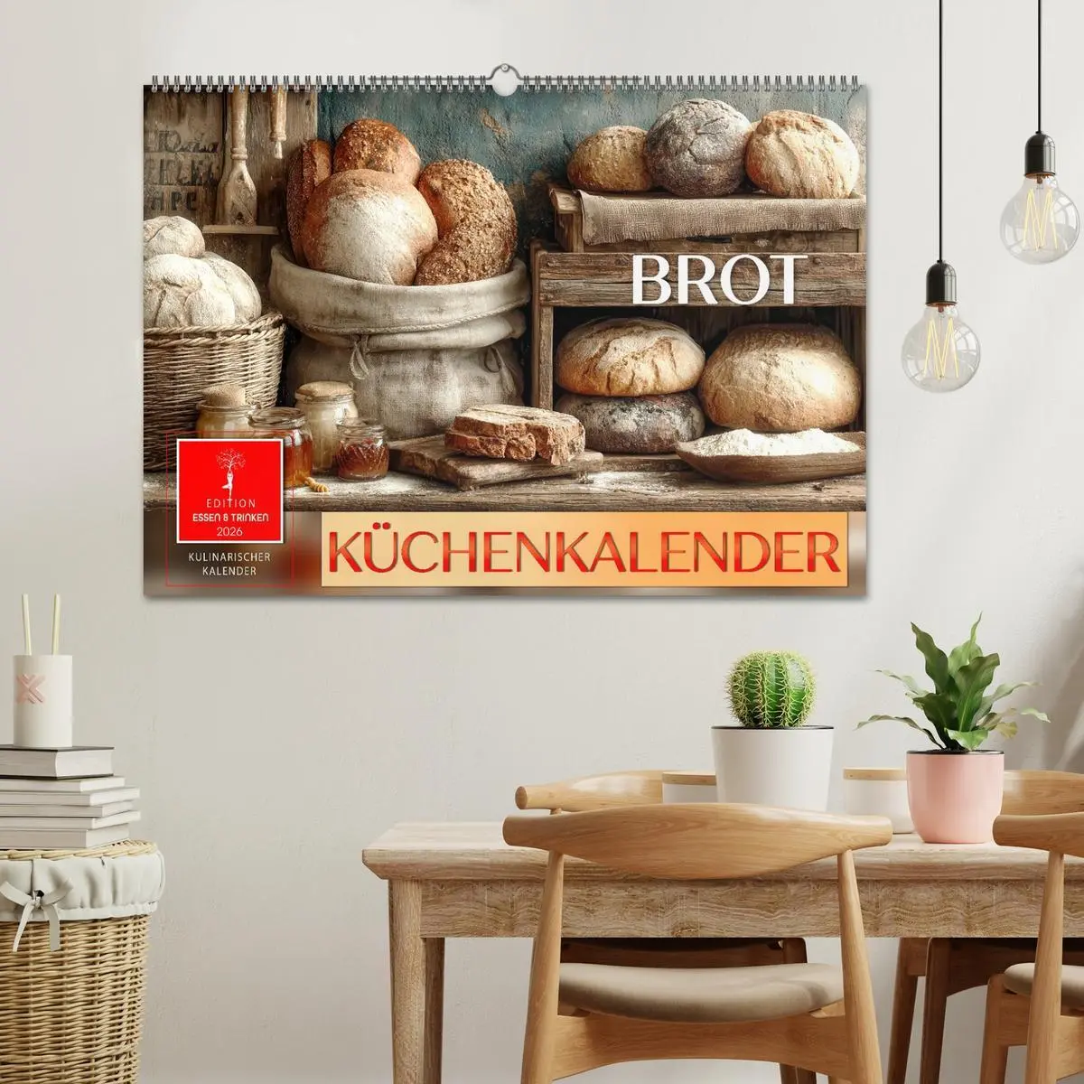 Bild: 9783516628180 | Küchenkalender Brot (Wandkalender 2026 DIN A2 quer), CALVENDO...