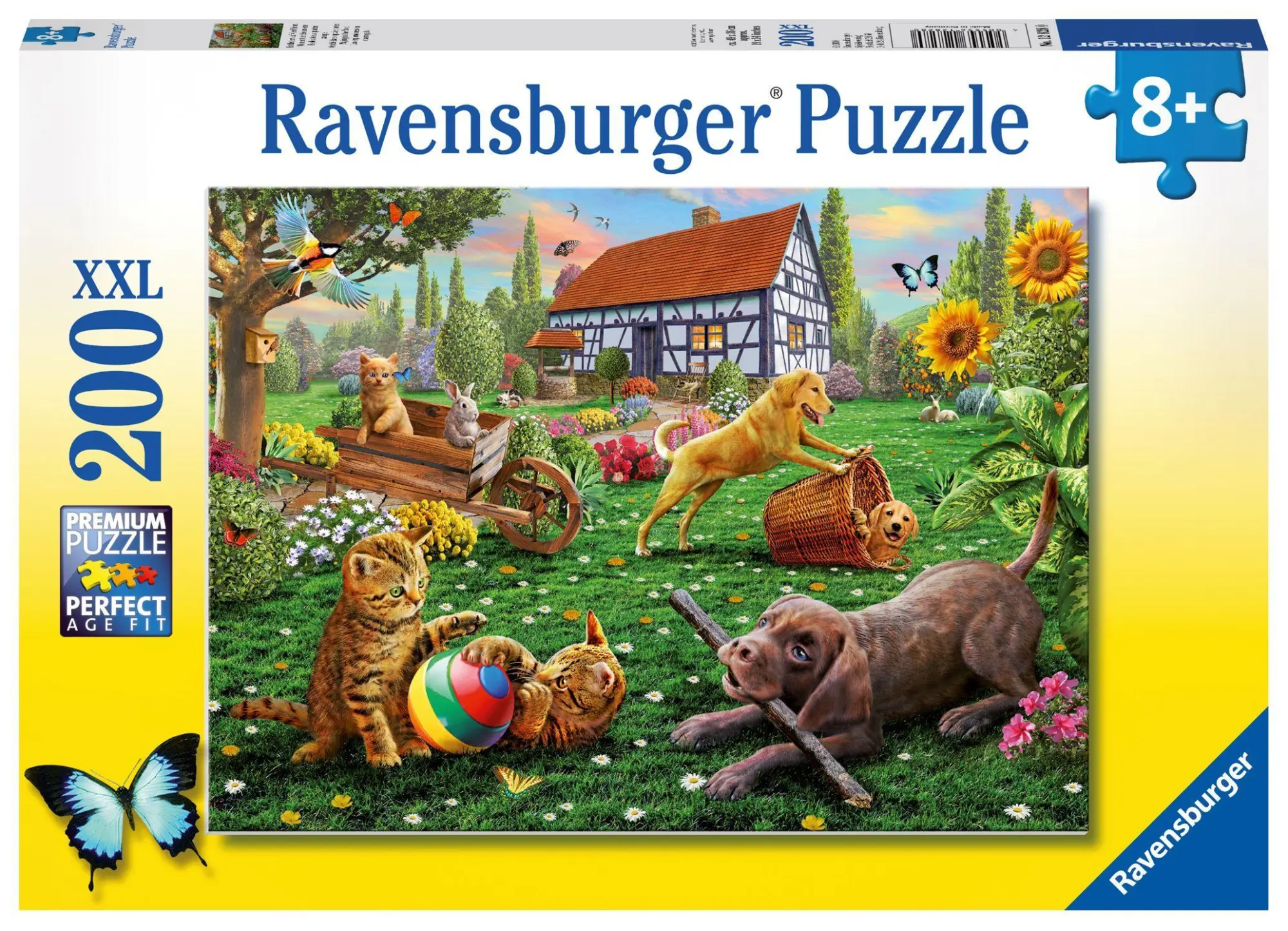 Cover: 4005556128280 | Entdecker auf vier Pfoten 200 Teile | Spiel | Kinderpuzzle | 12828