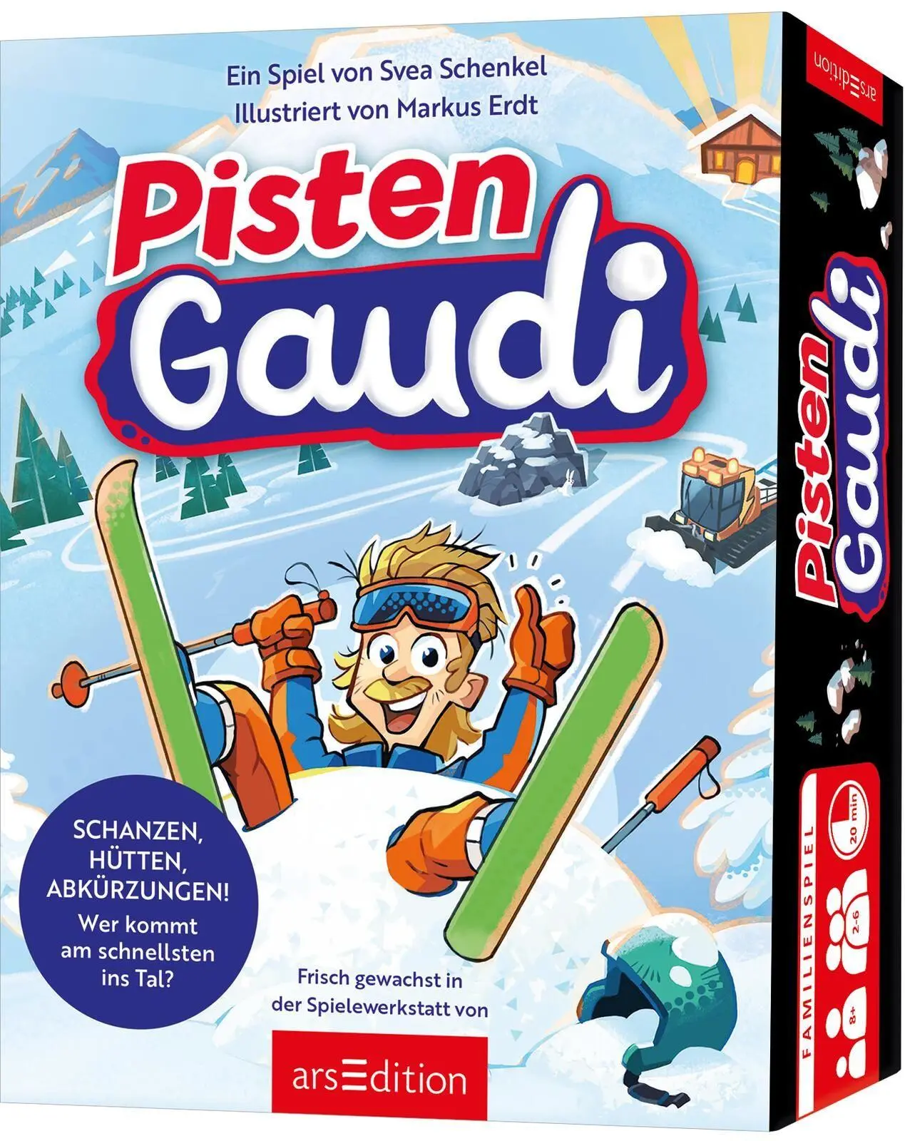 Cover: 4014489138280 | Pistengaudi | Svea Schenkel | Spiel | Deutsch | 2025 | arsEdition GmbH
