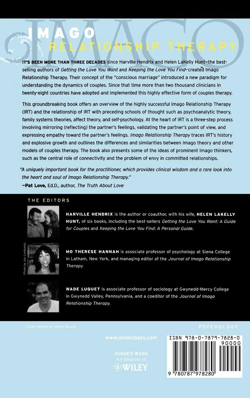 Rückseite: 9780787978280 | Imago Relationship Therapy | Perspectives on Theory | Hendrix (u. a.)