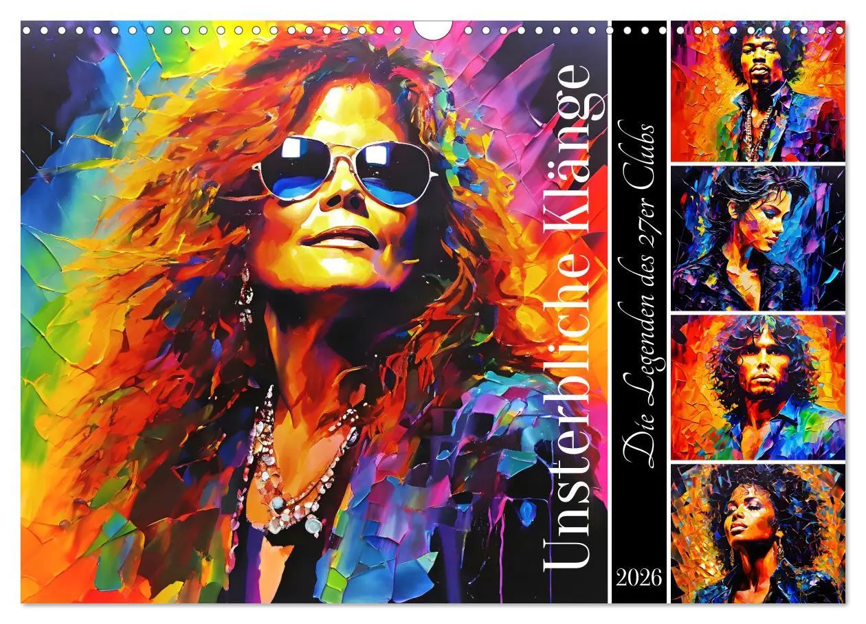Cover: 9783457388280 | Unsterbliche Klänge (Wandkalender 2026 DIN A3 quer), CALVENDO...