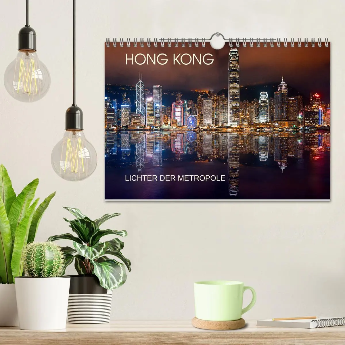 Bild: 9783457698280 | Hong Kong Citylights (Wandkalender 2026 DIN A4 quer), CALVENDO...