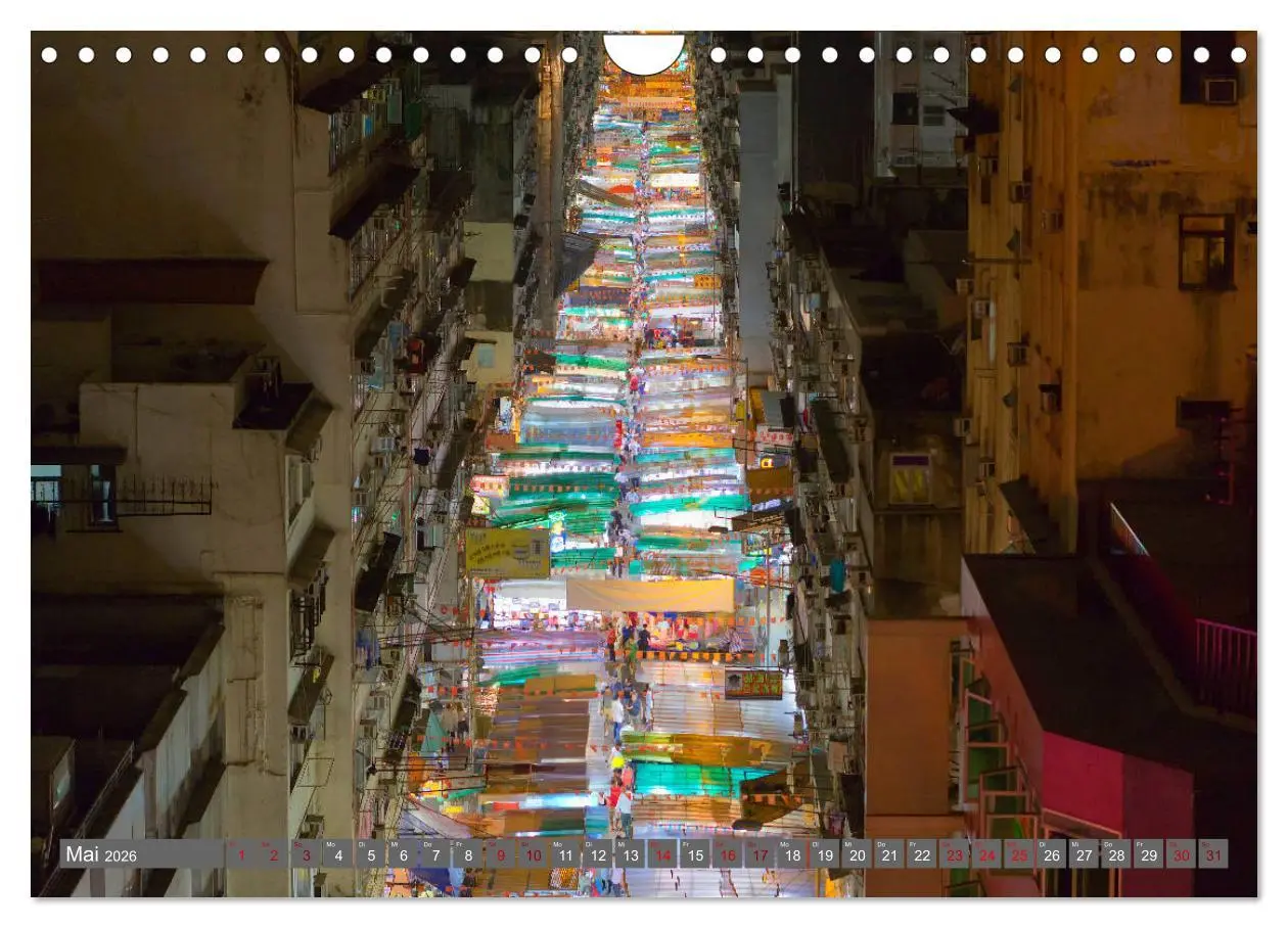 Bild: 9783457698280 | Hong Kong Citylights (Wandkalender 2026 DIN A4 quer), CALVENDO...