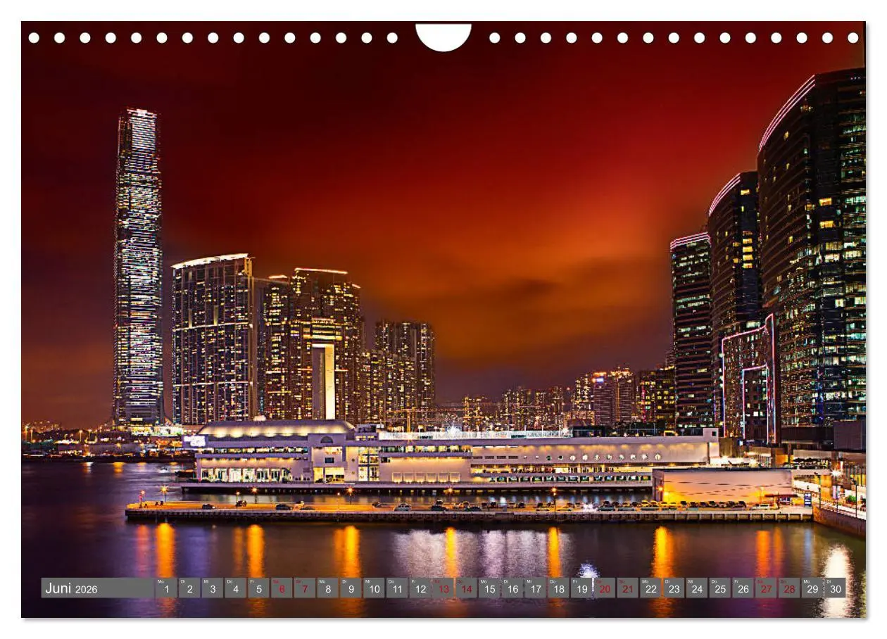 Bild: 9783457698280 | Hong Kong Citylights (Wandkalender 2026 DIN A4 quer), CALVENDO...