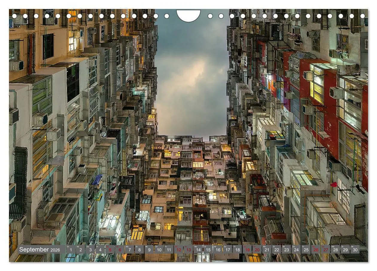 Bild: 9783457698280 | Hong Kong Citylights (Wandkalender 2026 DIN A4 quer), CALVENDO...