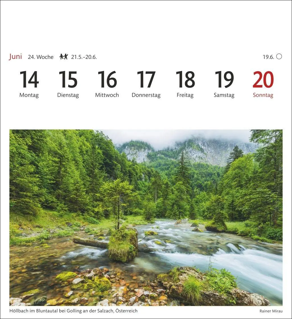 Bild: 9783840038280 | Alpen Sehnsuchtskalender 2027 - Wochenkalender mit 53 Postkarten