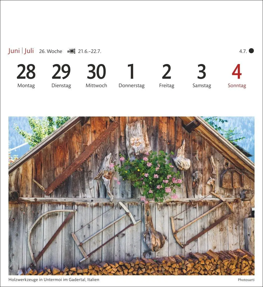 Bild: 9783840038280 | Alpen Sehnsuchtskalender 2027 - Wochenkalender mit 53 Postkarten