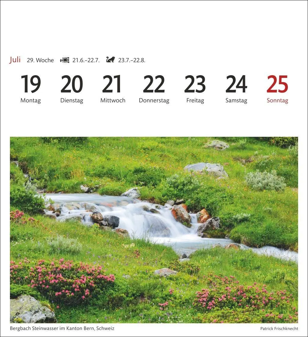Bild: 9783840038280 | Alpen Sehnsuchtskalender 2027 - Wochenkalender mit 53 Postkarten