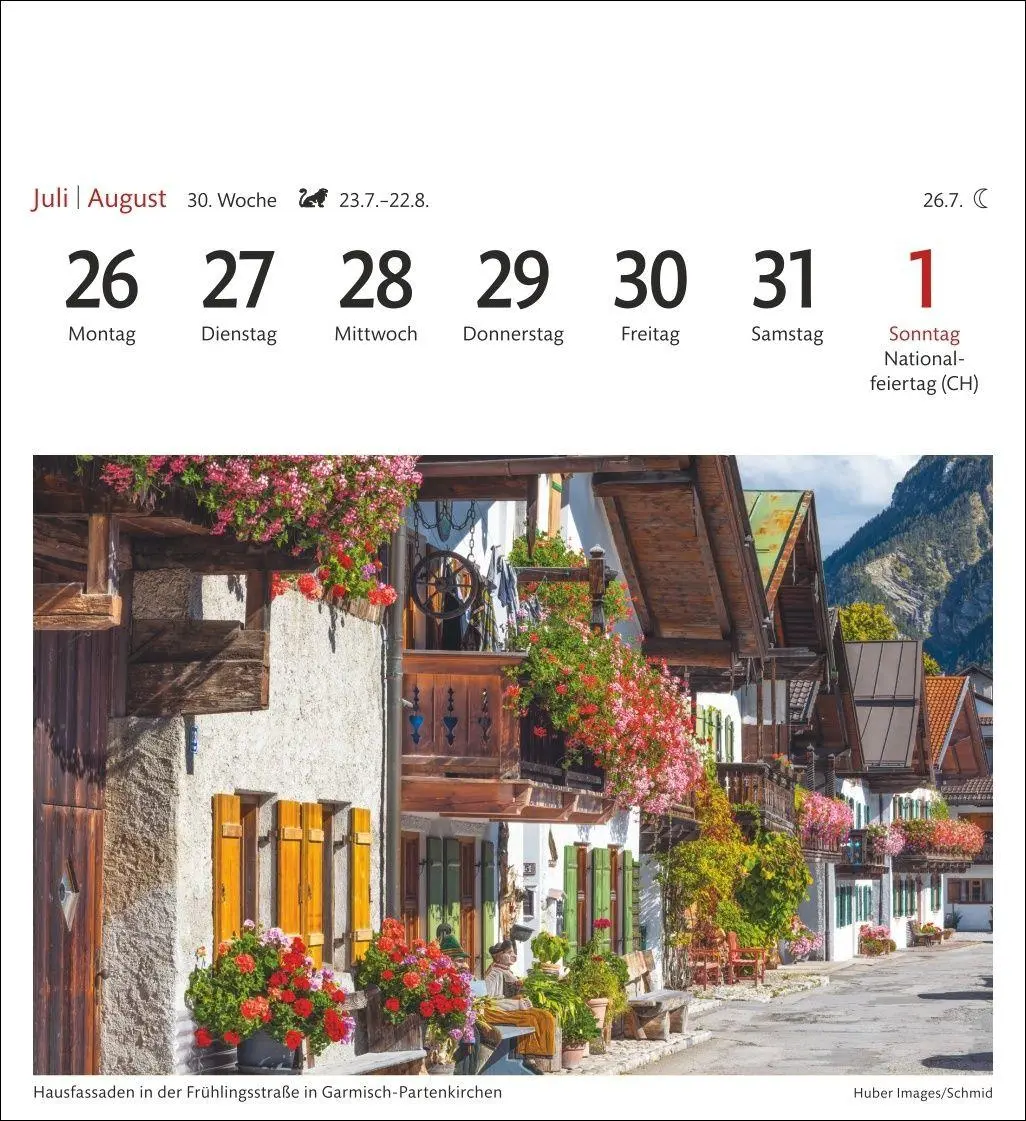 Bild: 9783840038280 | Alpen Sehnsuchtskalender 2027 - Wochenkalender mit 53 Postkarten