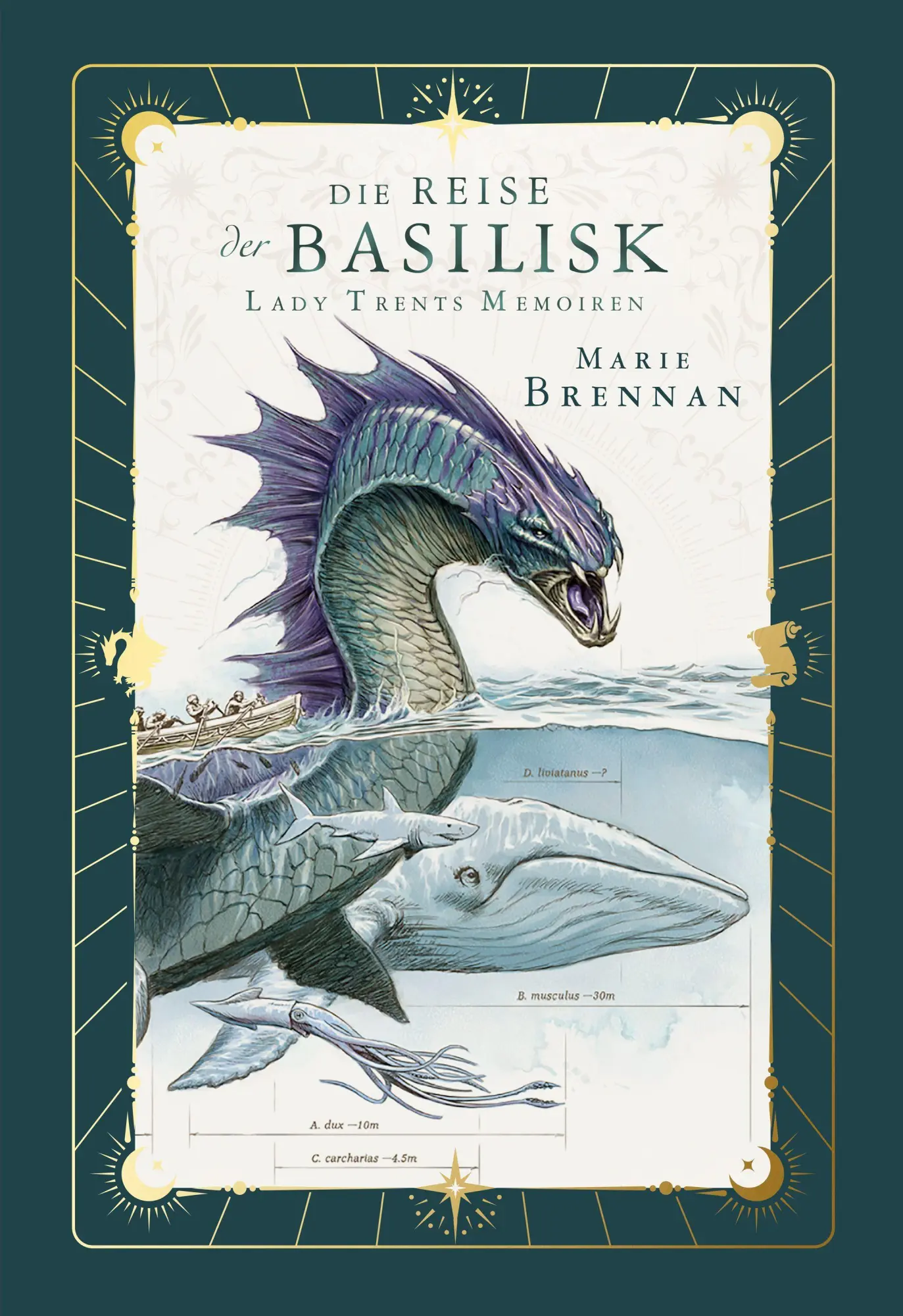 Cover: 9783986668280 | Lady Trents Memoiren 3: Die Reise der Basilisk mit gestaltetem...