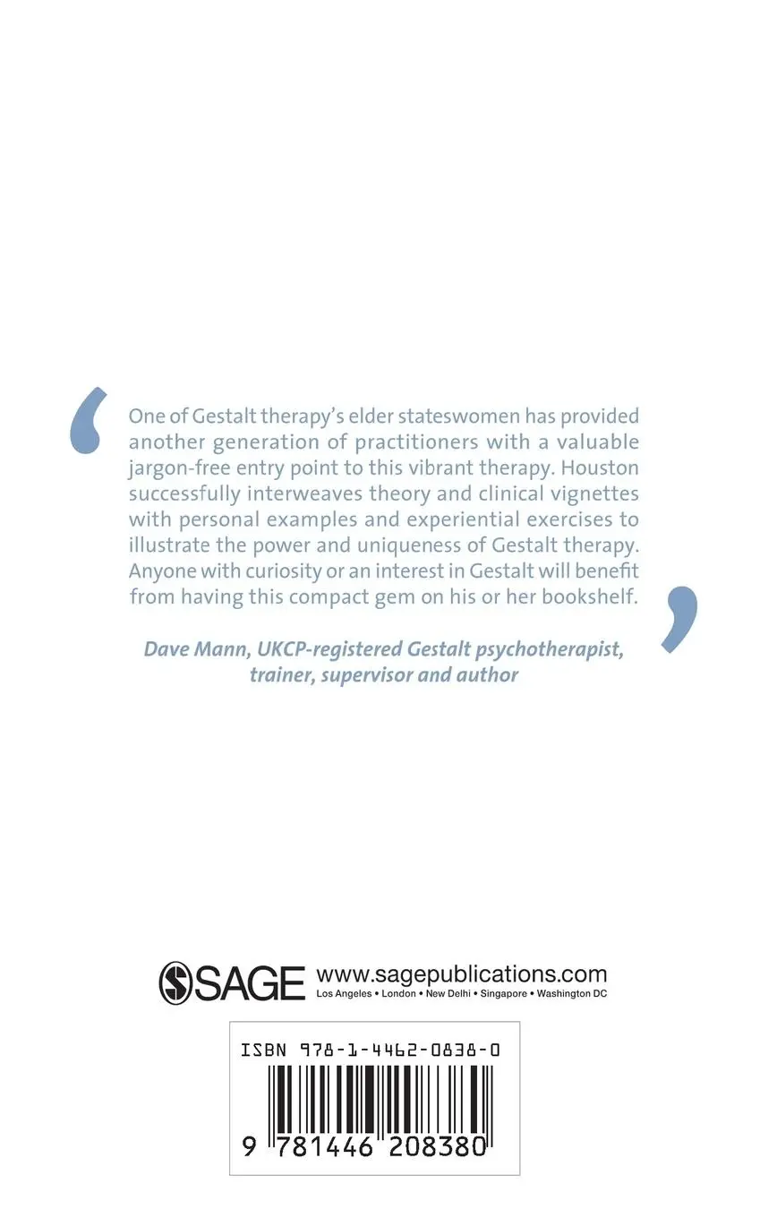 Rückseite: 9781446208380 | Gestalt Counselling in a Nutshell | Gaie Houston | Taschenbuch | 2012