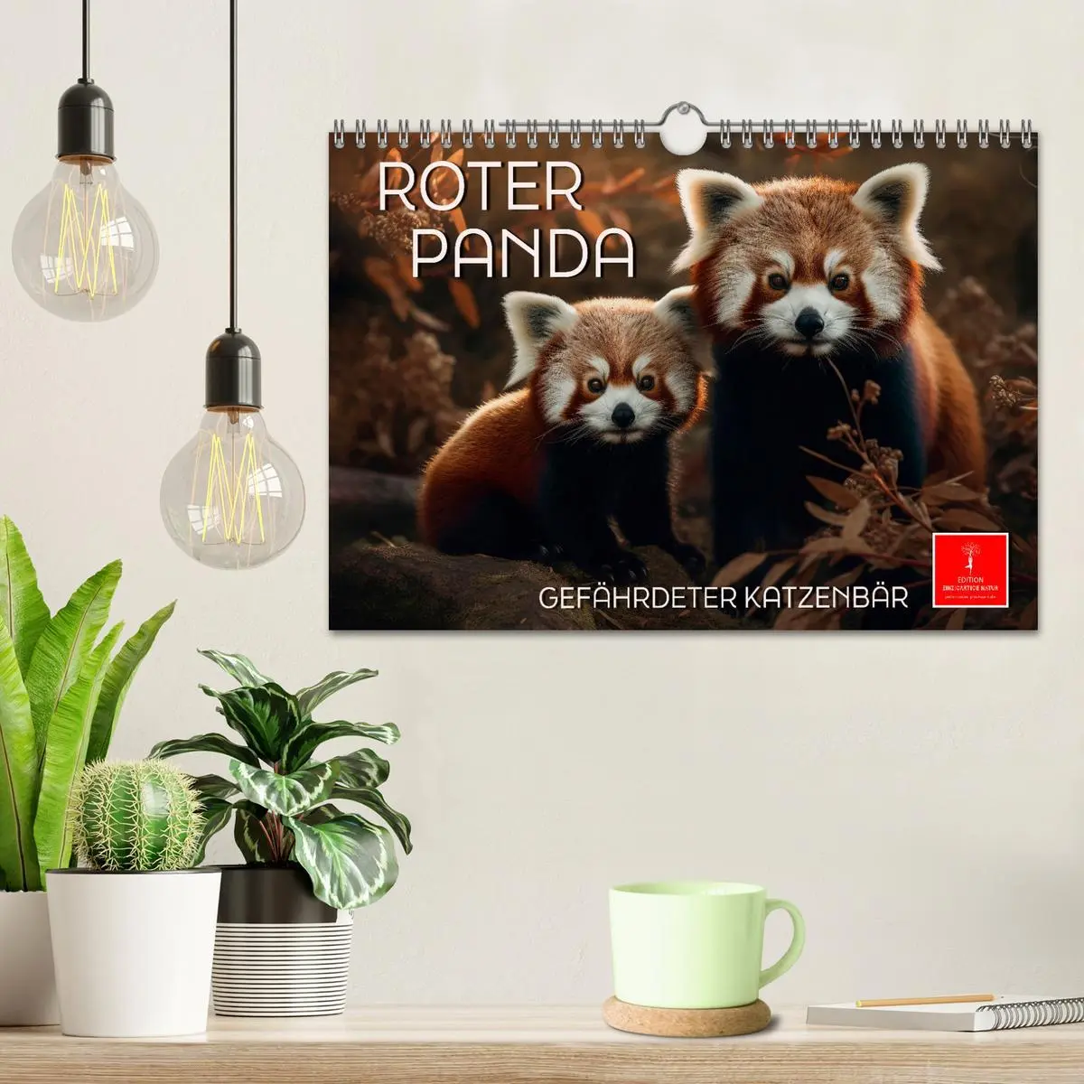 Bild: 9783457378380 | Roter Panda - gefährdeter Katzenbär (Wandkalender 2026 DIN A4...