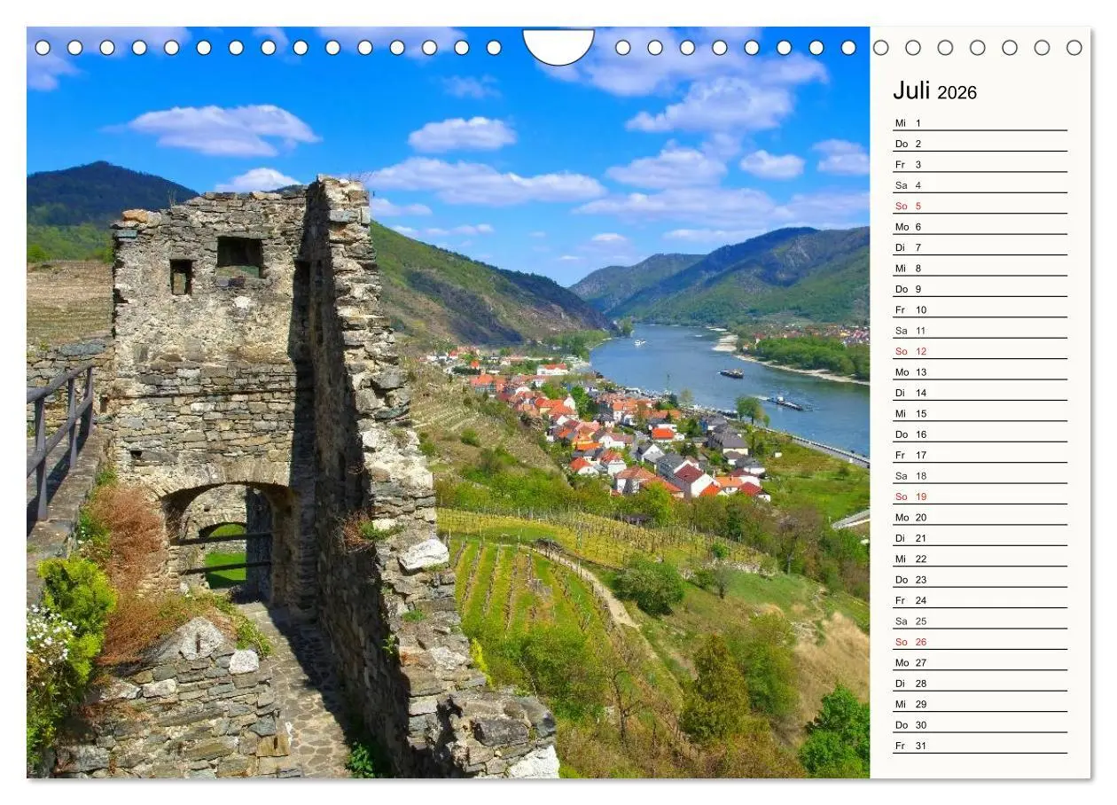 Bild: 9783457998380 | Die Wachau - An der Donau zwischen Melk und Krems (Wandkalender...