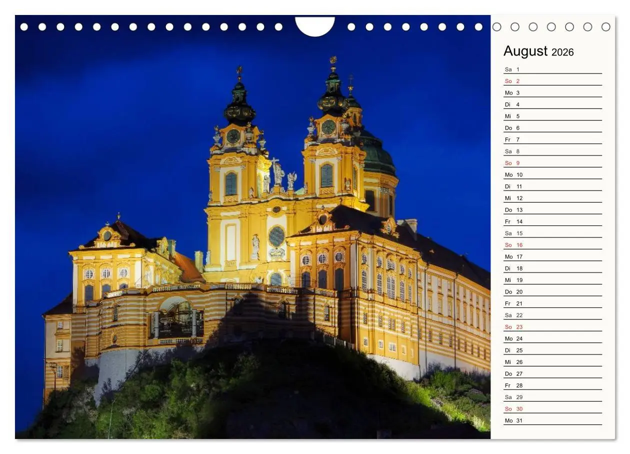 Bild: 9783457998380 | Die Wachau - An der Donau zwischen Melk und Krems (Wandkalender...