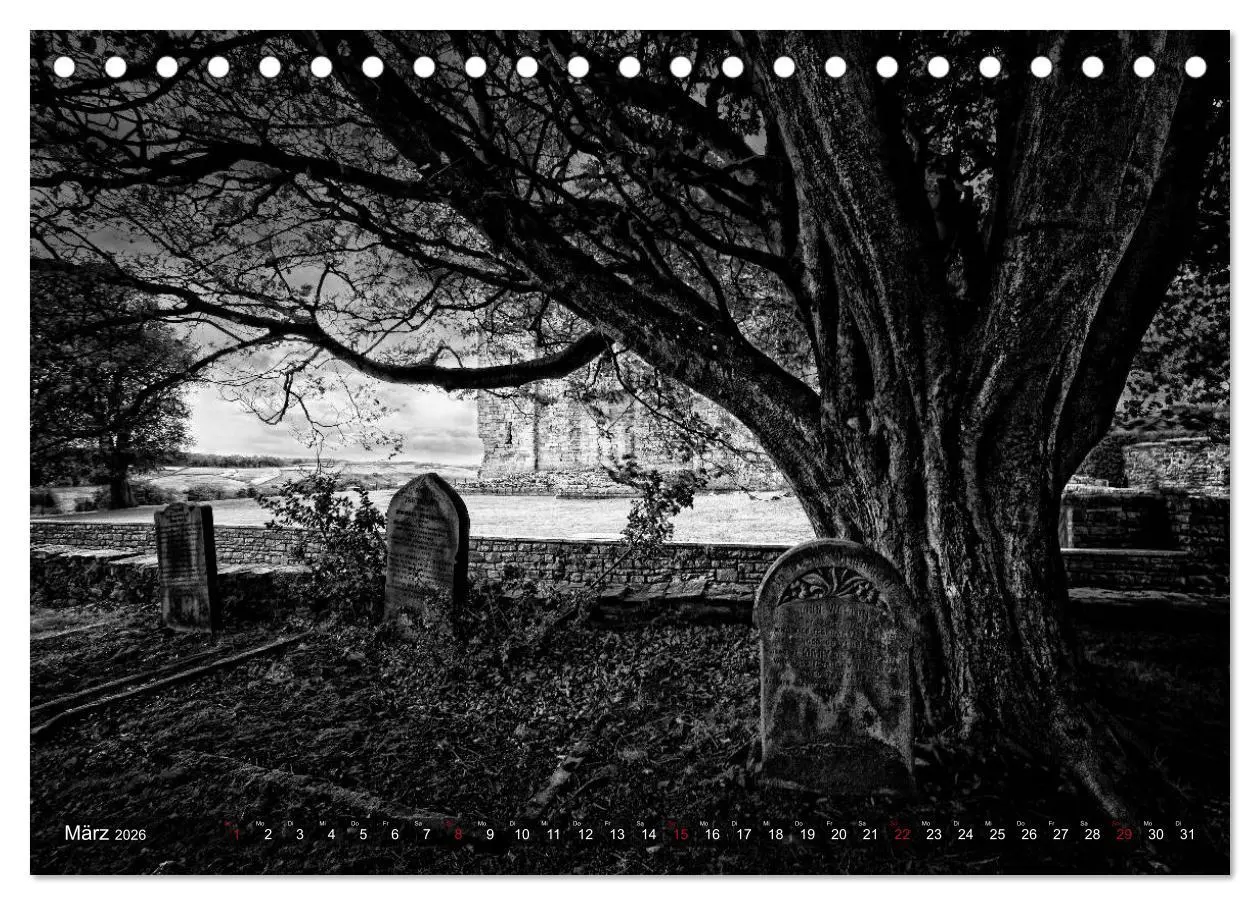 Bild: 9783516158380 | Gothic Fantasy (Tischkalender 2026 DIN A5 quer), CALVENDO...