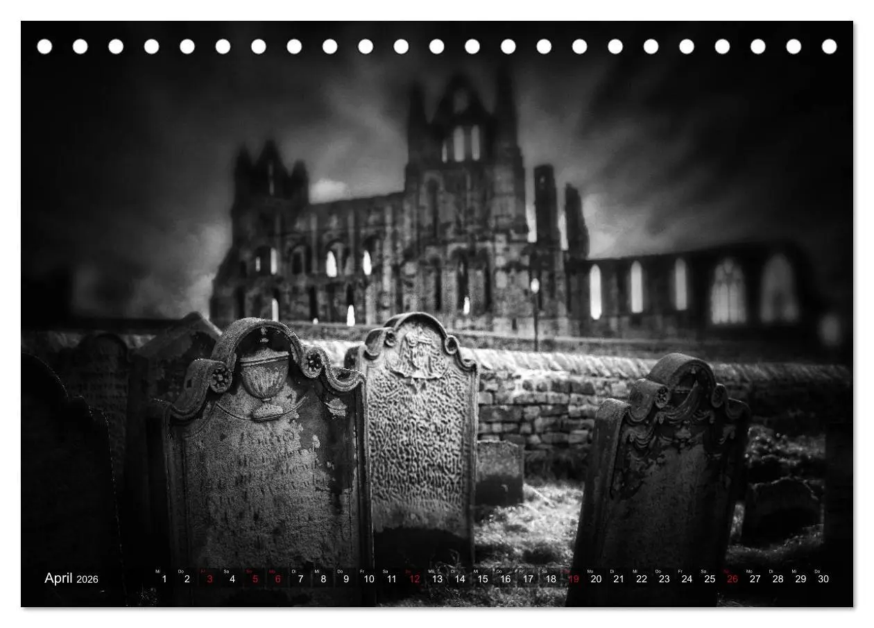 Bild: 9783516158380 | Gothic Fantasy (Tischkalender 2026 DIN A5 quer), CALVENDO...