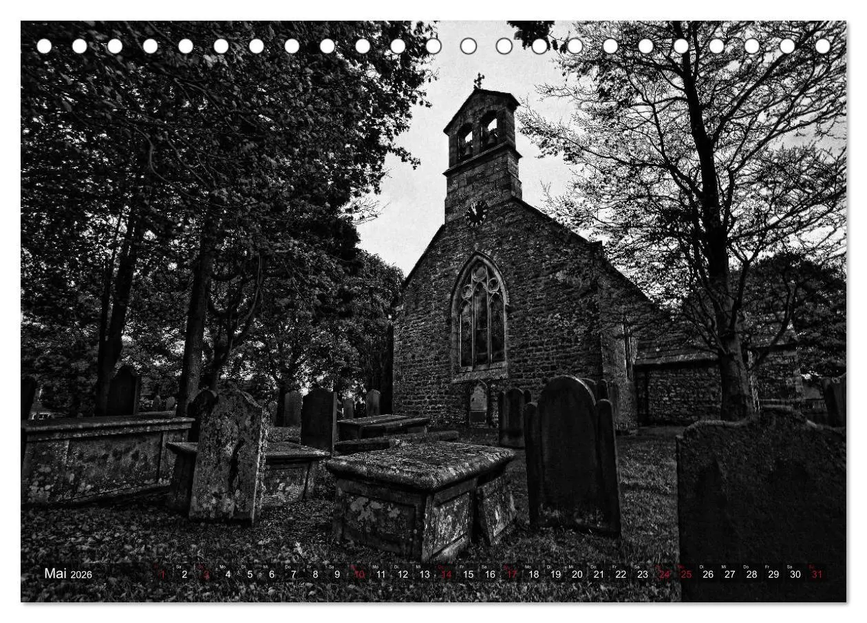 Bild: 9783516158380 | Gothic Fantasy (Tischkalender 2026 DIN A5 quer), CALVENDO...