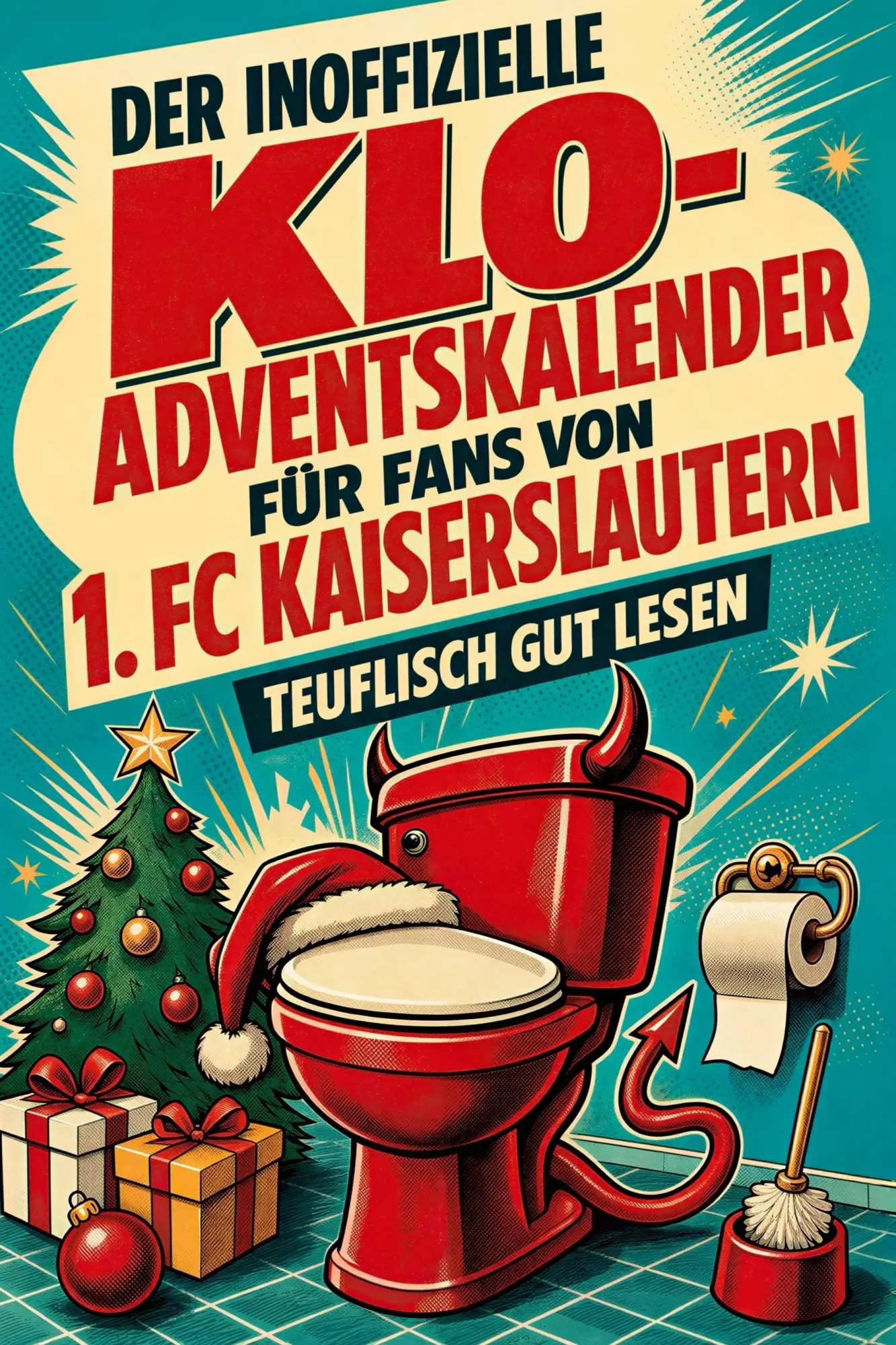 Cover: 9783696108380 | Der inoffizielle Klo-Adventskalender für Fans von 1. FC Kaiserslautern