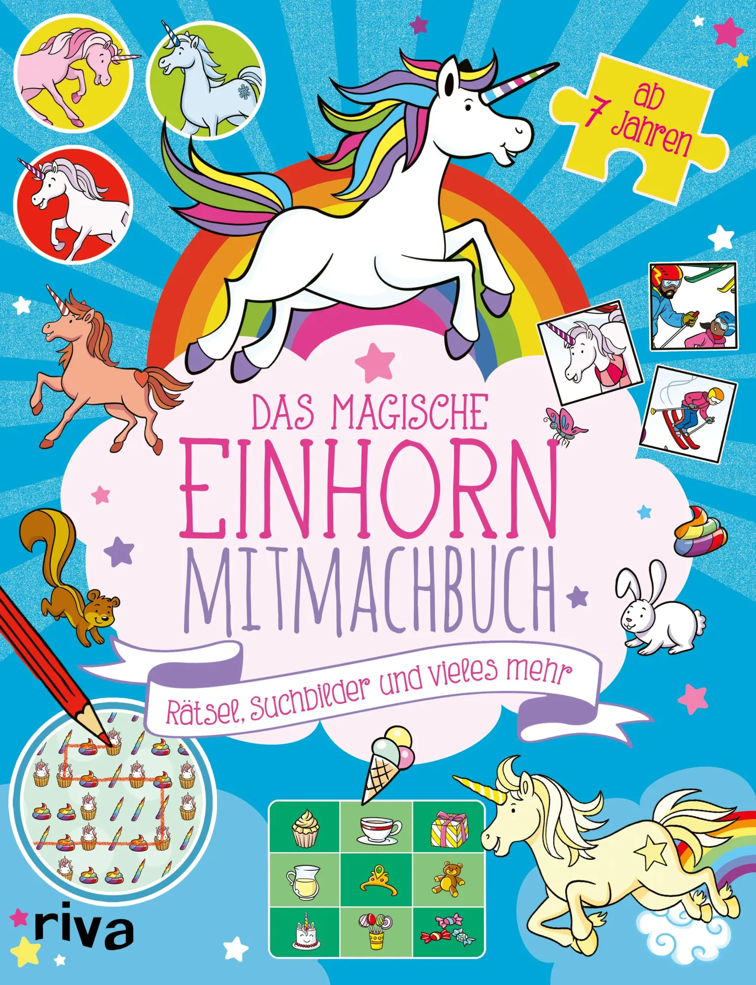 Cover: 9783742328380 | Das magische Einhorn-Mitmachbuch | Imogen Currell-Williams | Buch