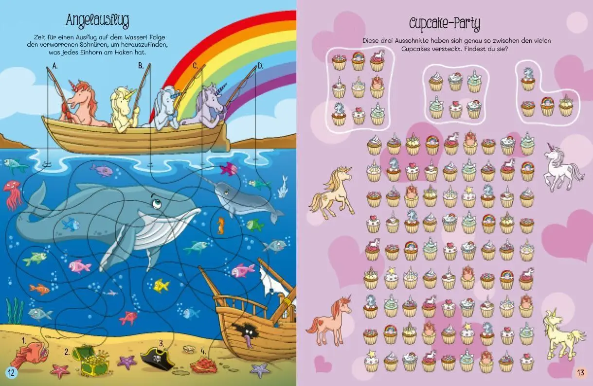 Bild: 9783742328380 | Das magische Einhorn-Mitmachbuch | Imogen Currell-Williams | Buch