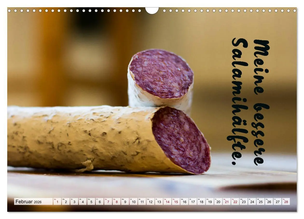 Bild: 9783457678480 | Wurstkalender. Es geht um die Wurst. (Wandkalender 2026 DIN A3...