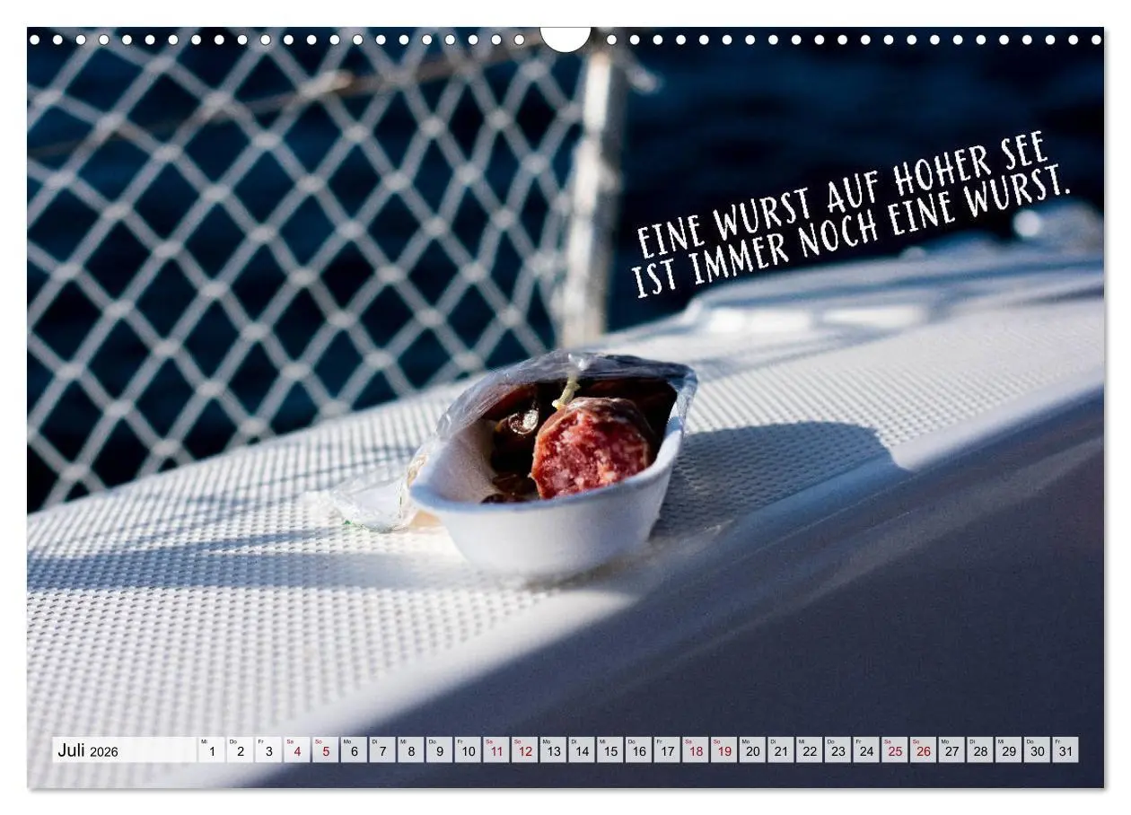 Bild: 9783457678480 | Wurstkalender. Es geht um die Wurst. (Wandkalender 2026 DIN A3...