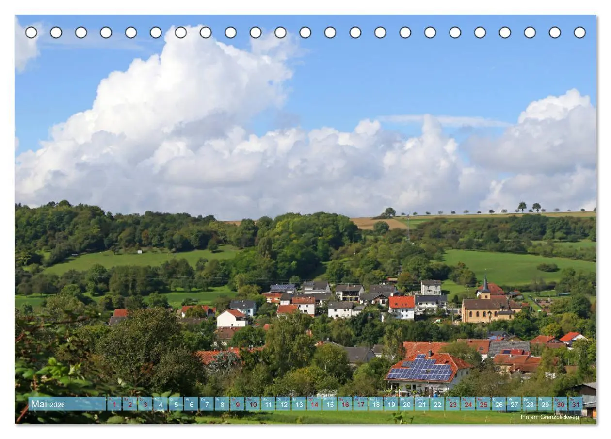 Bild: 9783457818480 | SAARLAND - AUSSICHTSREICH (Tischkalender 2026 DIN A5 quer),...