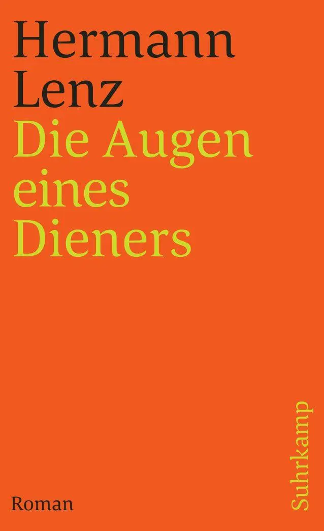 Cover: 9783518368480 | Die Augen eines Dieners | Roman | Hermann Lenz | Taschenbuch | 224 S.