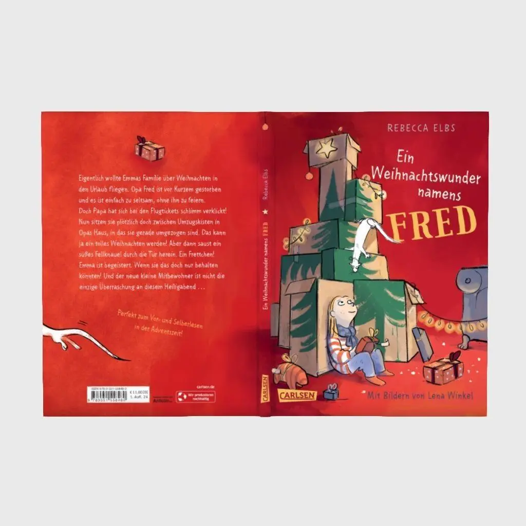 Bild: 9783551558480 | Ein Weihnachtswunder namens Fred | Rebecca Elbs | Buch | 32 S. | 2024