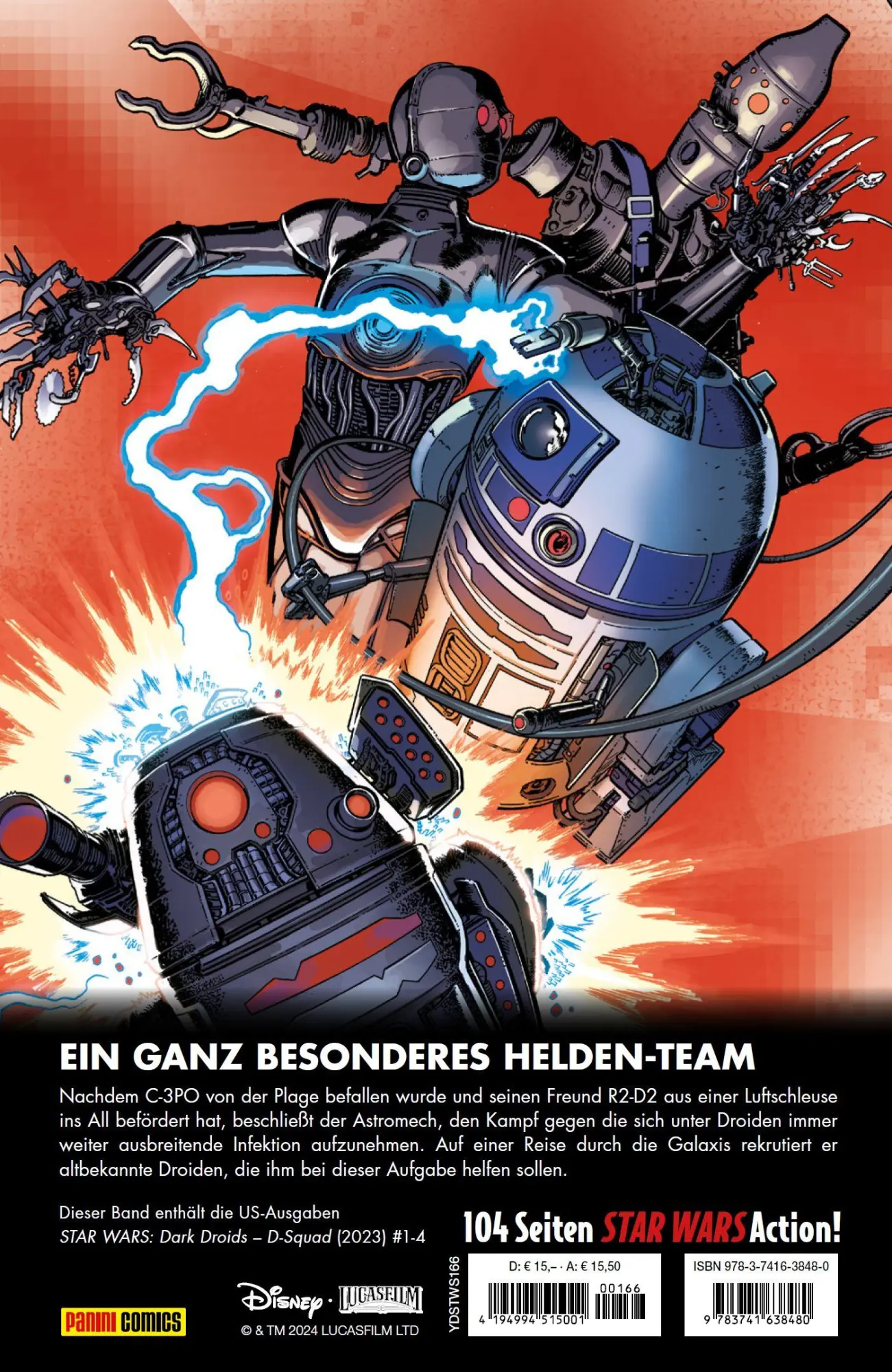Rückseite: 9783741638480 | Star Wars Comics: Dunkle Droiden - D-Squad | Marc Guggenheim (u. a.)