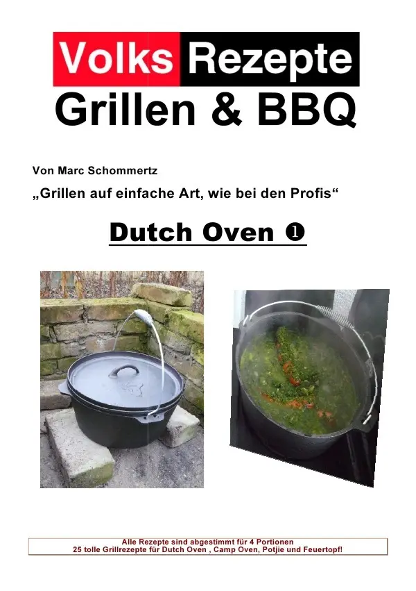 Cover: 9783741878480 | Volksrezepte Grillen &amp; BBQ - Dutch Oven 1 | Marc Schommertz | Buch