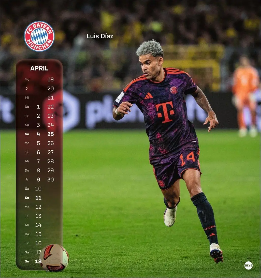 Bild: 9783756418480 | FC Bayern München Postkartenkalender 2027 | Heye | Kalender | 13 S.