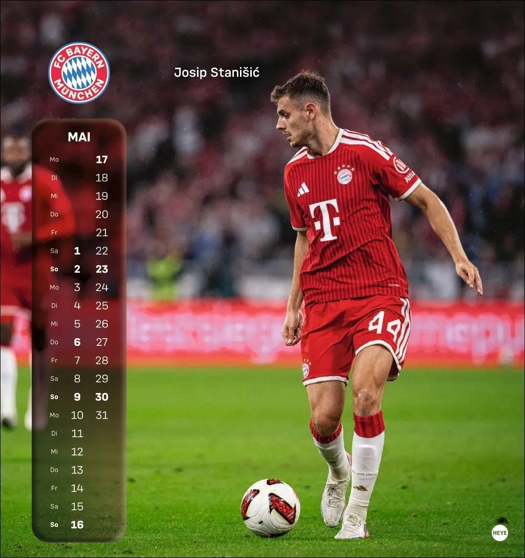 Bild: 9783756418480 | FC Bayern München Postkartenkalender 2027 | Heye | Kalender | 13 S.