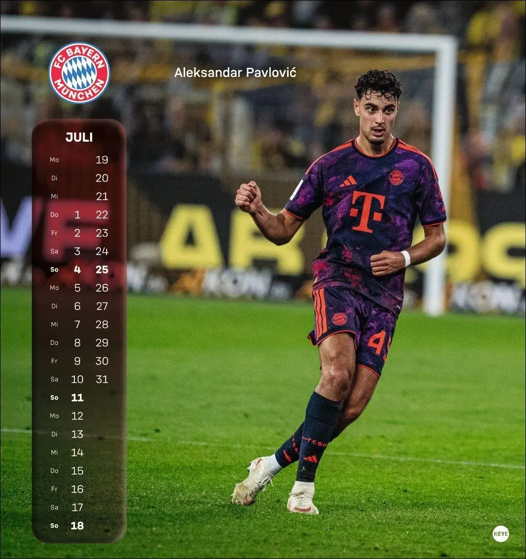 Bild: 9783756418480 | FC Bayern München Postkartenkalender 2027 | Heye | Kalender | 13 S.
