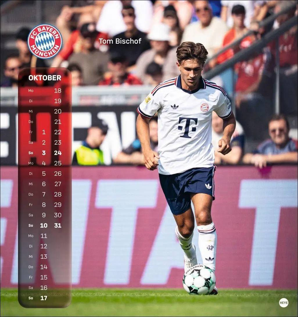 Bild: 9783756418480 | FC Bayern München Postkartenkalender 2027 | Heye | Kalender | 13 S.