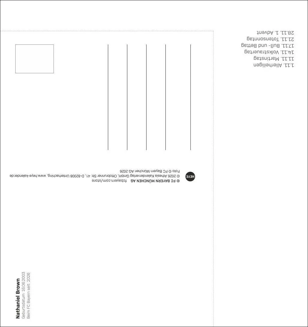 Bild: 9783756418480 | FC Bayern München Postkartenkalender 2027 | Heye | Kalender | 13 S.