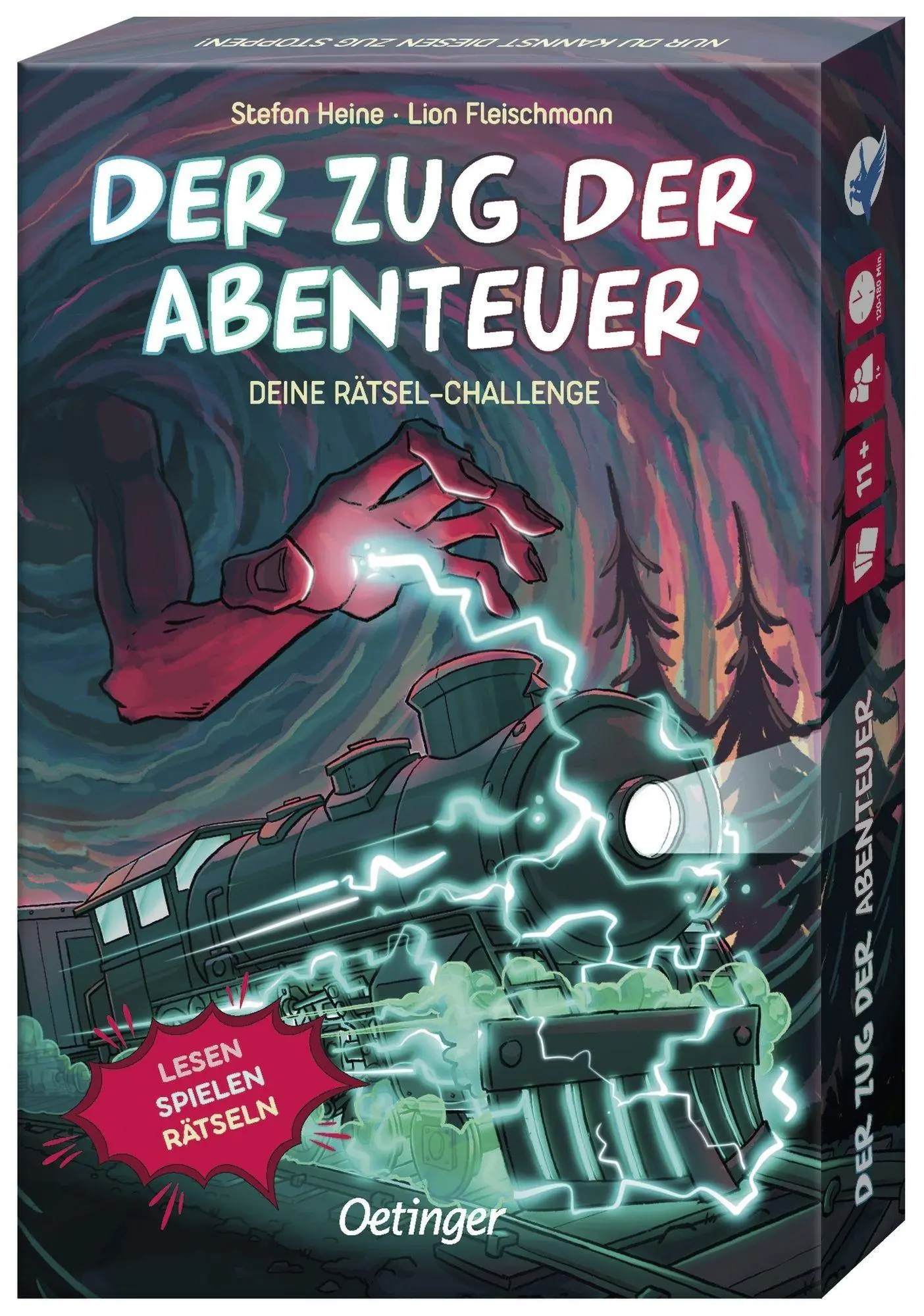 Cover: 4260512188580 | Deine Rätsel-Challenge. Der Zug der Abenteuer | Stefan Heine | Spiel